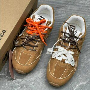 New Womens Miu Miu x New Balance 530 SL Sneakers